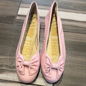 Sam & Libby Pink Bow Flats